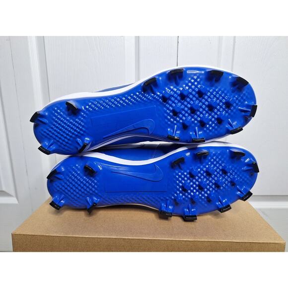 Air Jordan 1 Retro MCS Royal White Baseball Cleats AV5354-401 size 13 No Box main image 4